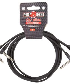 PIG HOG LIL PIGS 3FT LOW PROFILE PATCH CABLES - 2 PACK