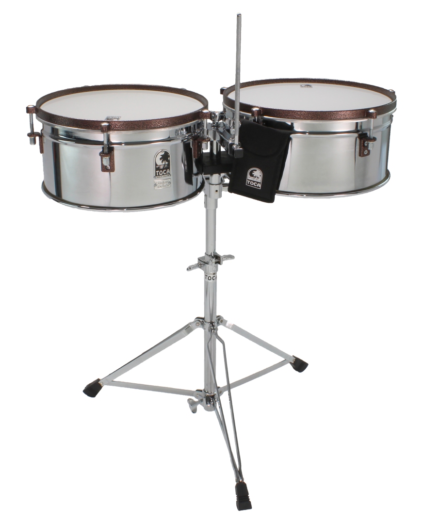 Toca Timbale Set 14"/15" w/Antique Bronze Hw