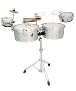Toca Proline 14" and 15" - w/ stand, Stainless Steel