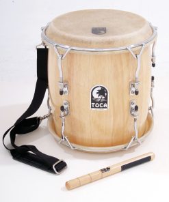 Toca Pro Wood Tambora with Strap and Beater