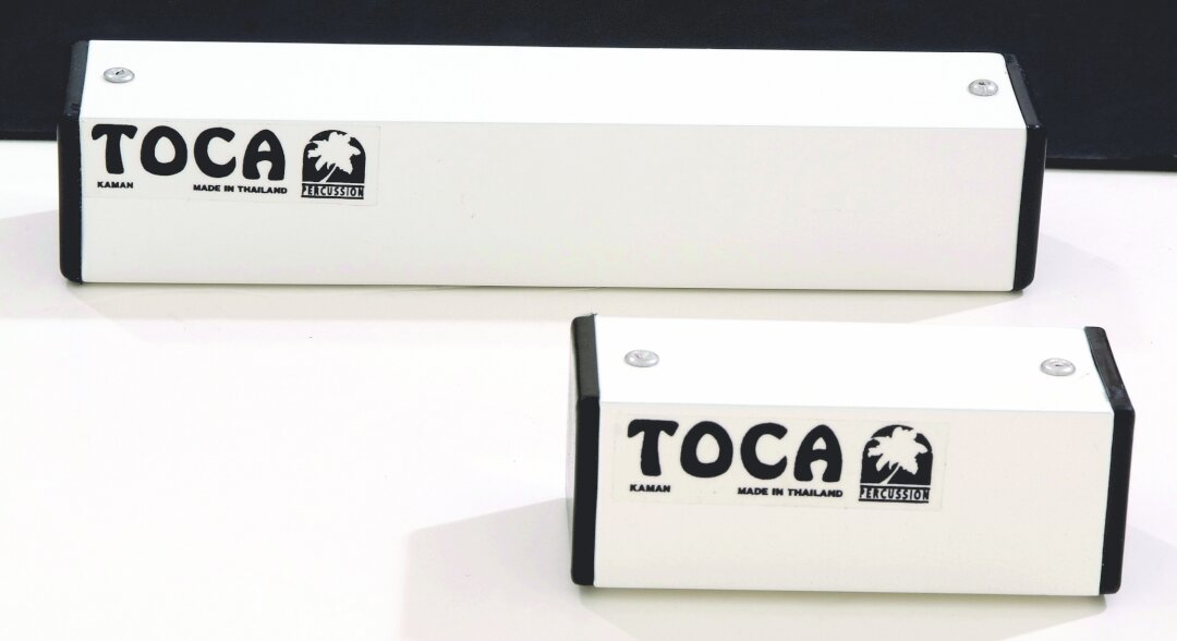 TOCA Square Metal 8" Shaker WHT