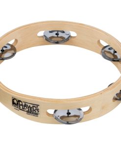 Toca Player's Wood Tambourine, 7-1/2" Single Row