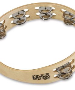 Toca Player's Wood Tambourine, 9"Double Row