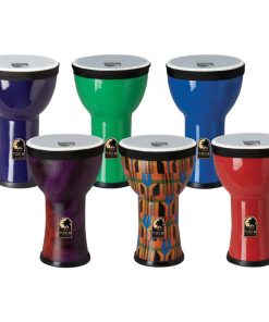 Toca Freestyle 2 Lightweight Doumbek, 6" Head, 10" Tall, PVC Construct - Purple