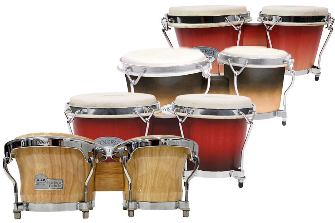 TOCA SYN DLX BONGOS 6 & 6.75 - Wine Burst