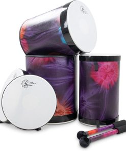 SympaticoÖ Nesting DjunDjun Woodstock Purple Pretuned Fiber w/ Dot - 3 Pack