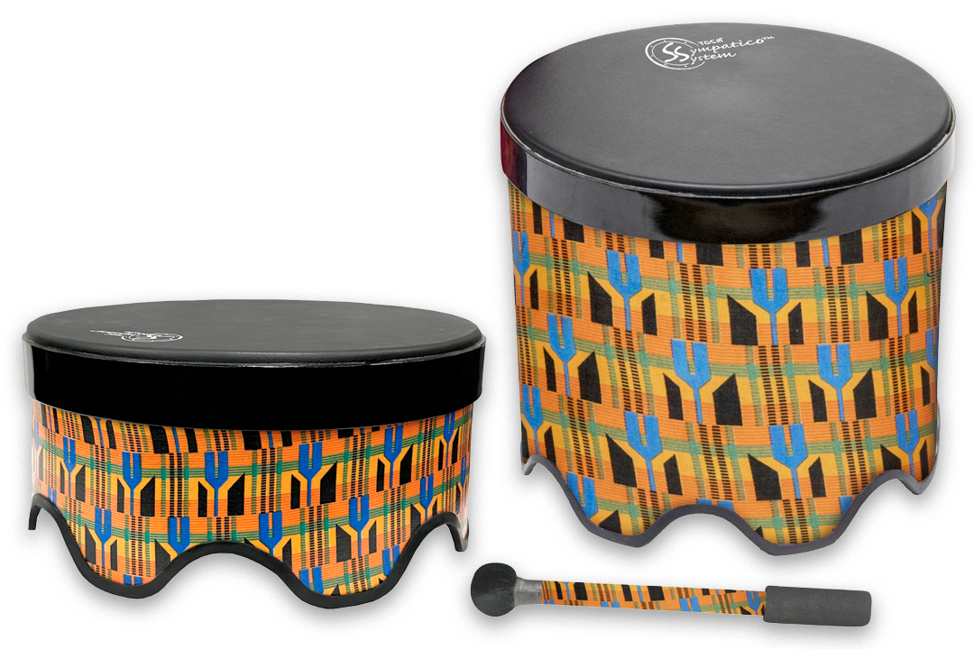 SympaticoÖGathering Drum- 8" Tall, 18" diameter- 18" Pretuned Syntheti - 8"