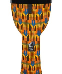 SympaticoÖNesting Djembe, Kente Cloth, Tunable Fiber - 8" Head