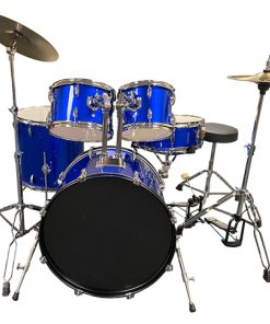 Perfekt Gear Full Size Complete Drum Set Blue