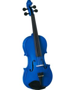 Anton Breton AB-05BU Student Violin Outfit  Blue - 3/4 Size