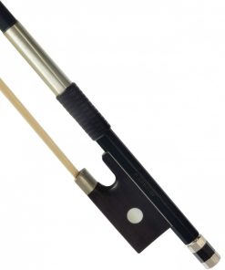 Anton Breton AB-110BU Brazilwood Student Violin Bow  4/4 Size - Black