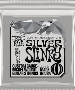 Ernie Ball John Mayer Silver Slinky Nickel Wound Electric Guitar Strin