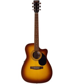 Berkeley Concert Acoustic / Electric Cutaway Guitar Satin Sunburst