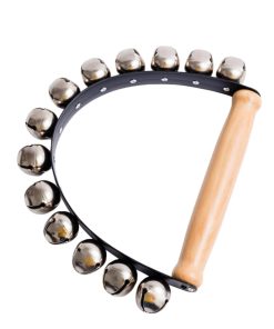 Perfekt Gear Curved Hand Held Sleigh Bells - 13 Bells