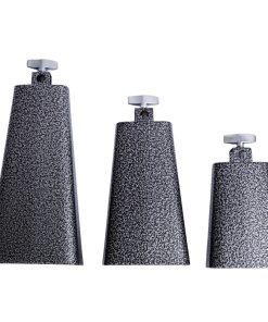 Perfekt Gear Cowbells - Black Wrinkle Finish w/Mount 9"