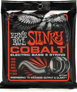 Ernie Ball Slinky Cobalt Electric 6-string Bass Guitar Strings - .032-