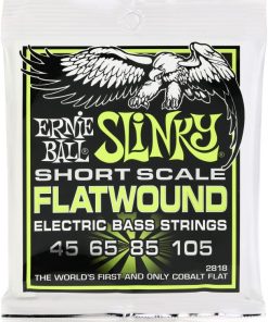 Ernie Ball 2818 Regular Slinky Flatwound Electric Bass Guitar Strings
