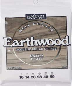 Ernie Ball Earthwood Bell Bronze Acoustic Guitar Strings - .010-.050 E