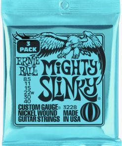 Ernie Ball 3228 Mighty Slinky Nickel Wound Electric Guitar Strings - .