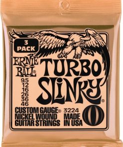 Ernie Ball 3224 Turbo Slinky Nickel Wound Electric Guitar Strings - .0