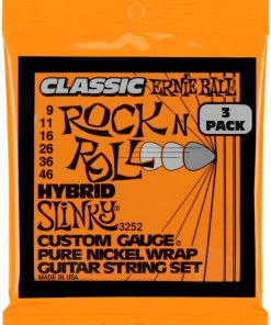 Ernie Ball 3252 Hybrid Slinky Classic Rock N Roll Electric Guitar Stri