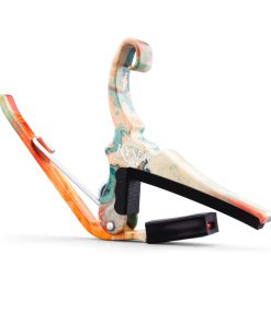 Kyser x Gopherwood Quick-Change Acoustic Guitar Capo Indigo Dyeing