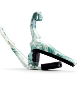 Kyser x Gopherwood Quick-Change Acoustic Guitar Capo Celadon