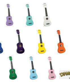 Diamond Head DU-100 Ukulele - Rainbow Soprano
