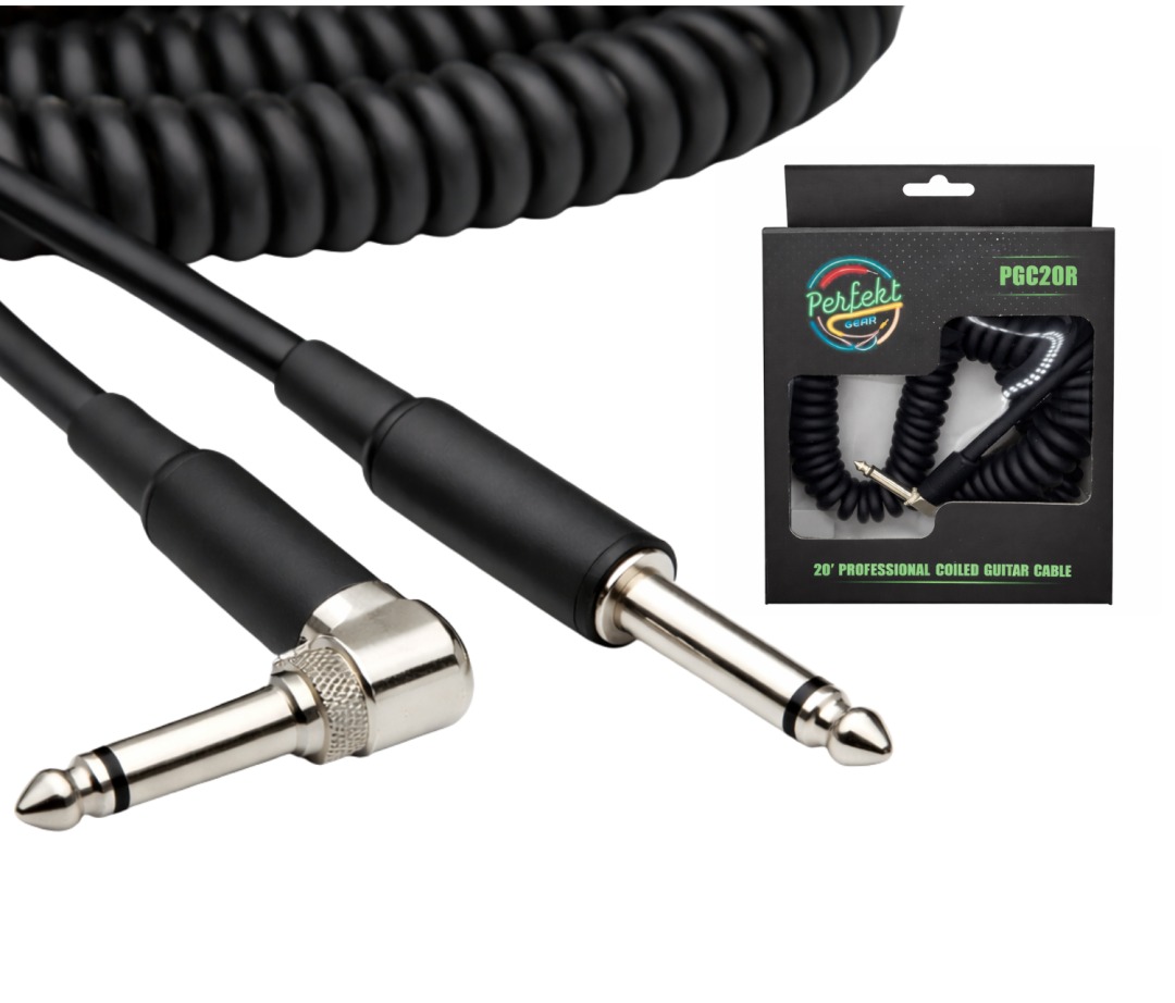 Perfekt Gear PGC20R 20' Heavy Duty Coiled Inst. Cable