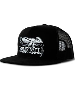 Black with White  Eagle Logo Hat