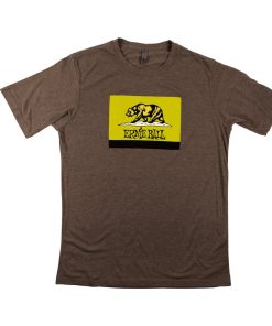 Ernie Ball CA Bear Flag Green T-Shirt MD