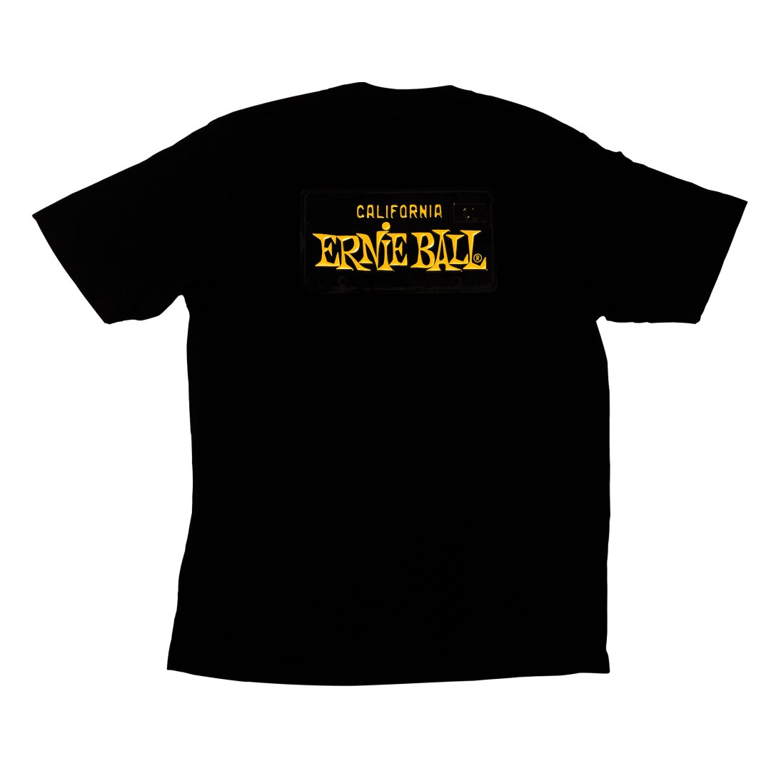 CA License Plate T-Shirt SM