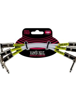 6" Angle / Angle Patch Cable 3-Pack - White