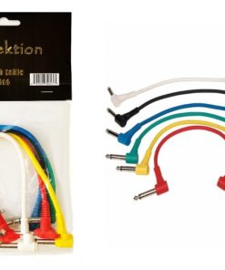 Perfektion PM-616 1ft Patch Cables- 6 Pack Different Colors
