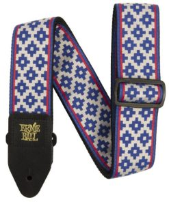 Ernie Ball Jacquard Guitar Strap - Blue Crux