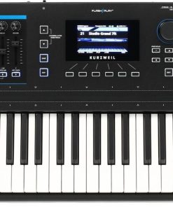 Kurzweil K2088 88-Key V.A.S.T. Synthesizer Workstation fully-weighted, hammer-action with velocity and pressure (aftertouch) sensitive adjustable keys (Fatar TP/40L) Mac OS X, Windows compatible